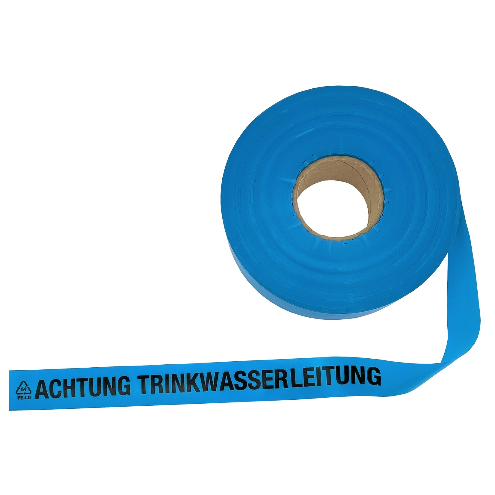 Willkommen bei Bemango – Qualität für Haushalt, Handwerk & Industrie "Trassenwarnband nach FTZ-Norm  "Achtung Trinkwasserleitung" 250m Breite 40mm