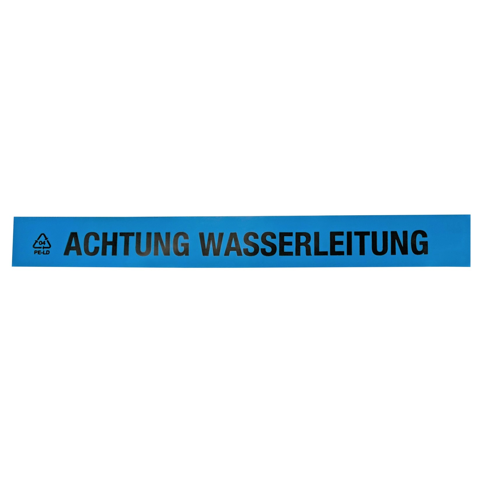 Bemango "Trassenwarnband nach FTZ-Norm  "Achtung Wasserleitung" 250m Breite 40mm