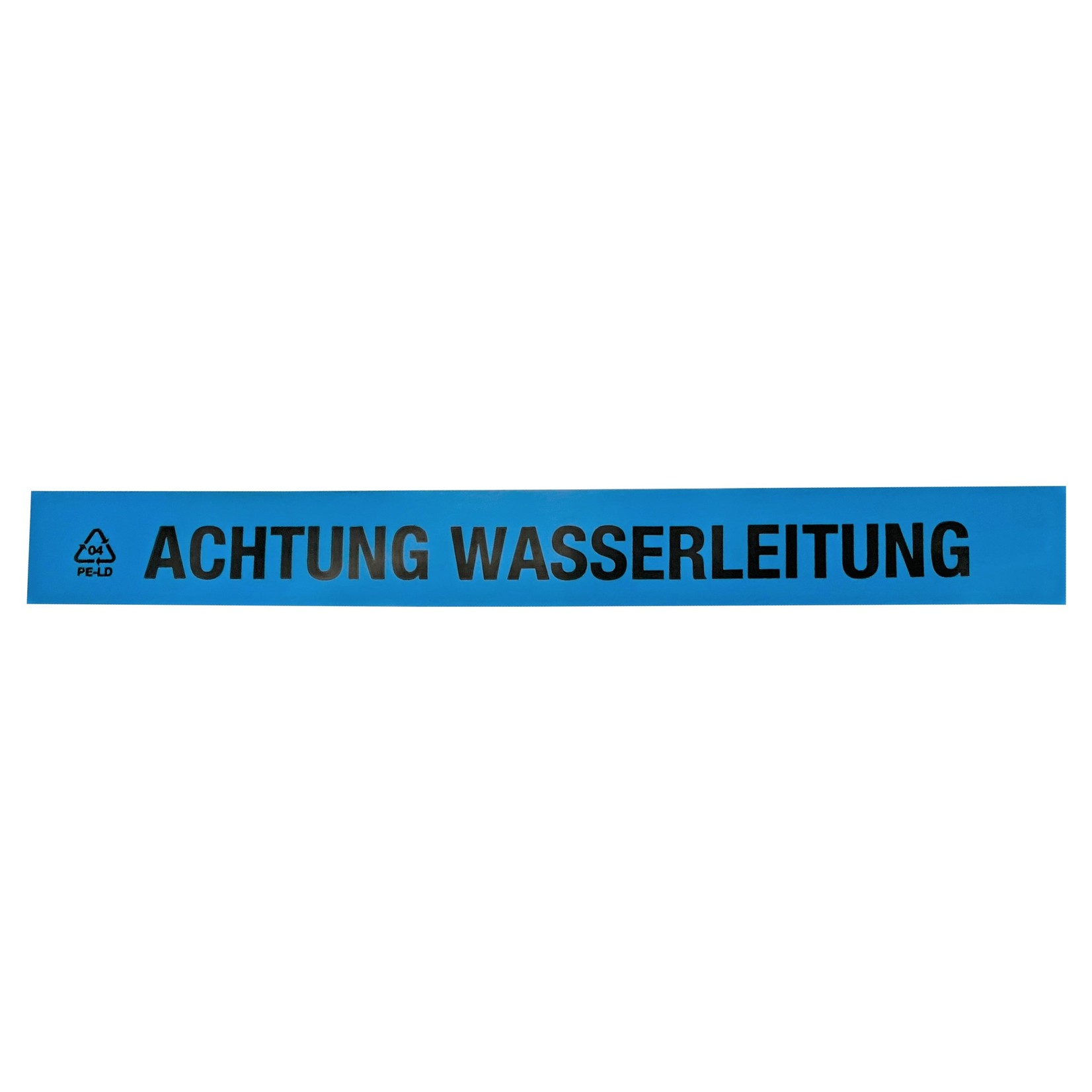Willkommen bei Bemango – Qualität für Haushalt, Handwerk & Industrie "Trassenwarnband nach FTZ-Norm  "Achtung Wasserleitung" 250m Breite 40mm