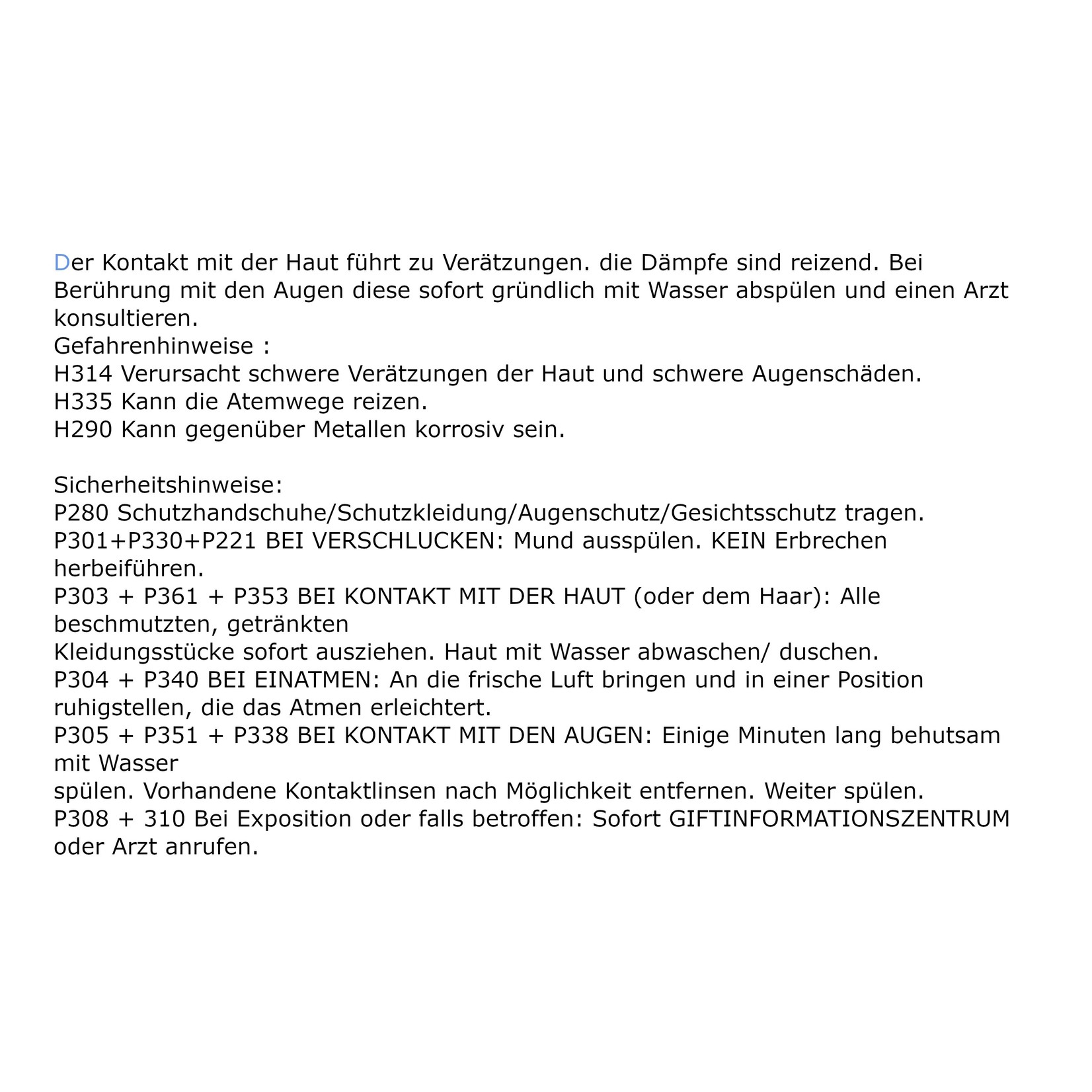 Bemango Salzsäure 31% technisch im 4x6kg-Kanister