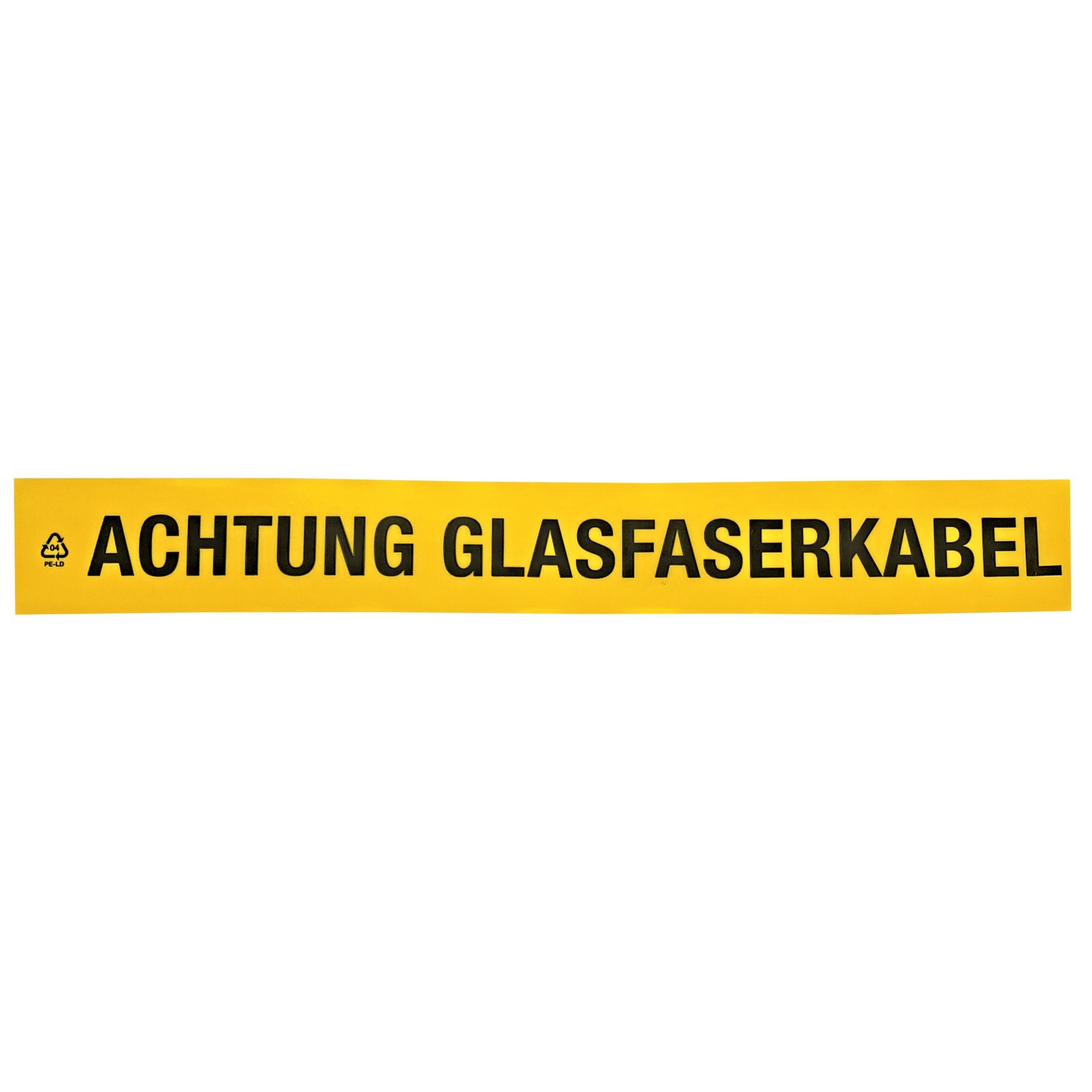 Willkommen bei Bemango – Qualität für Haushalt, Handwerk & Industrie "Trassenwarnband nach FTZ-Norm "Achtung Glasfaserkabel" 250m Breite 40mm"