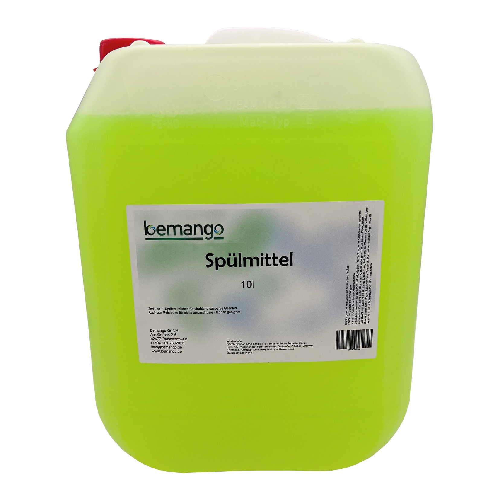 beClean Spülmittel CITRUS 10 L im Kanister