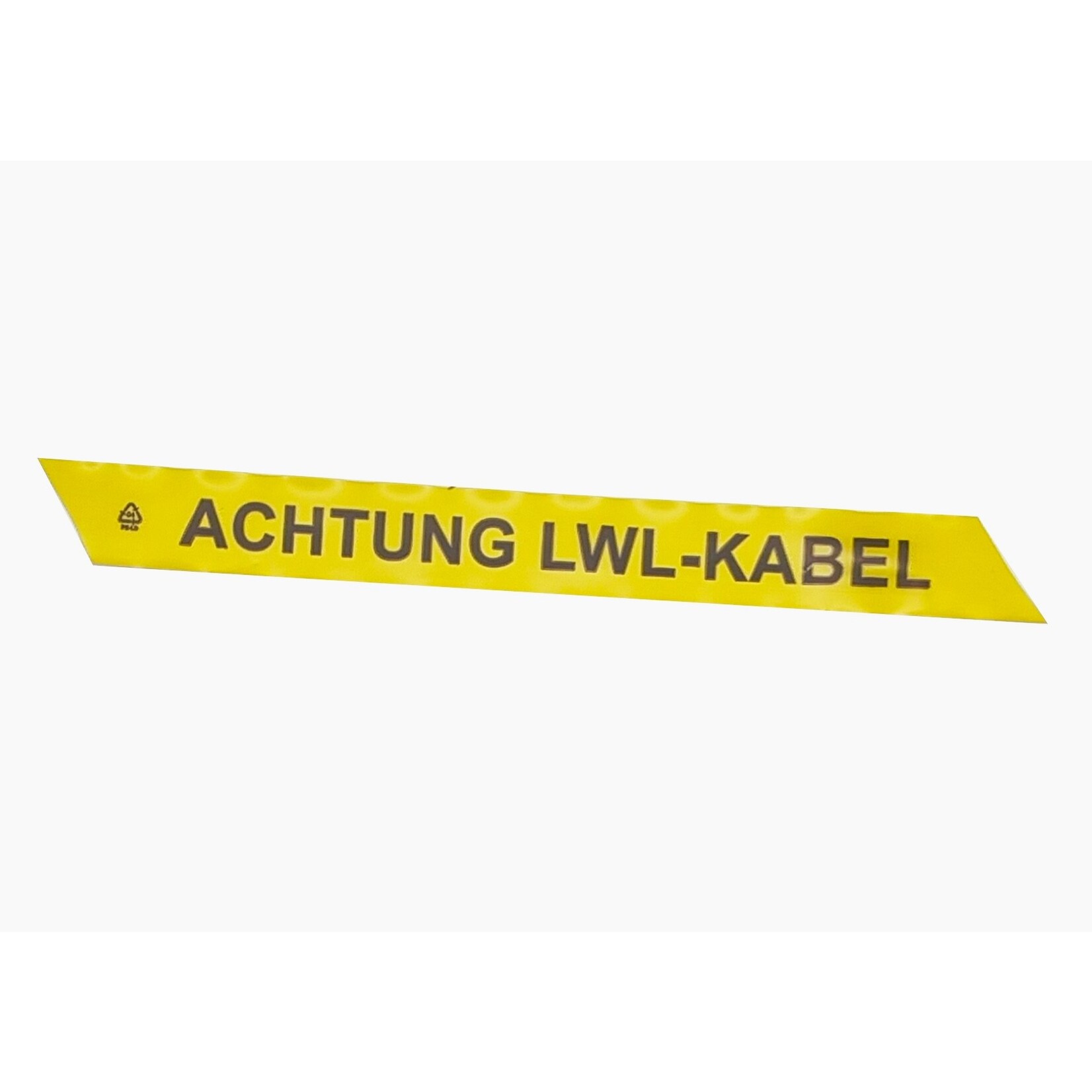 Bemango "Trassenwarnband nach FTZ-Norm "Achtung LWL-Kabel" 250m Breite 40mm"