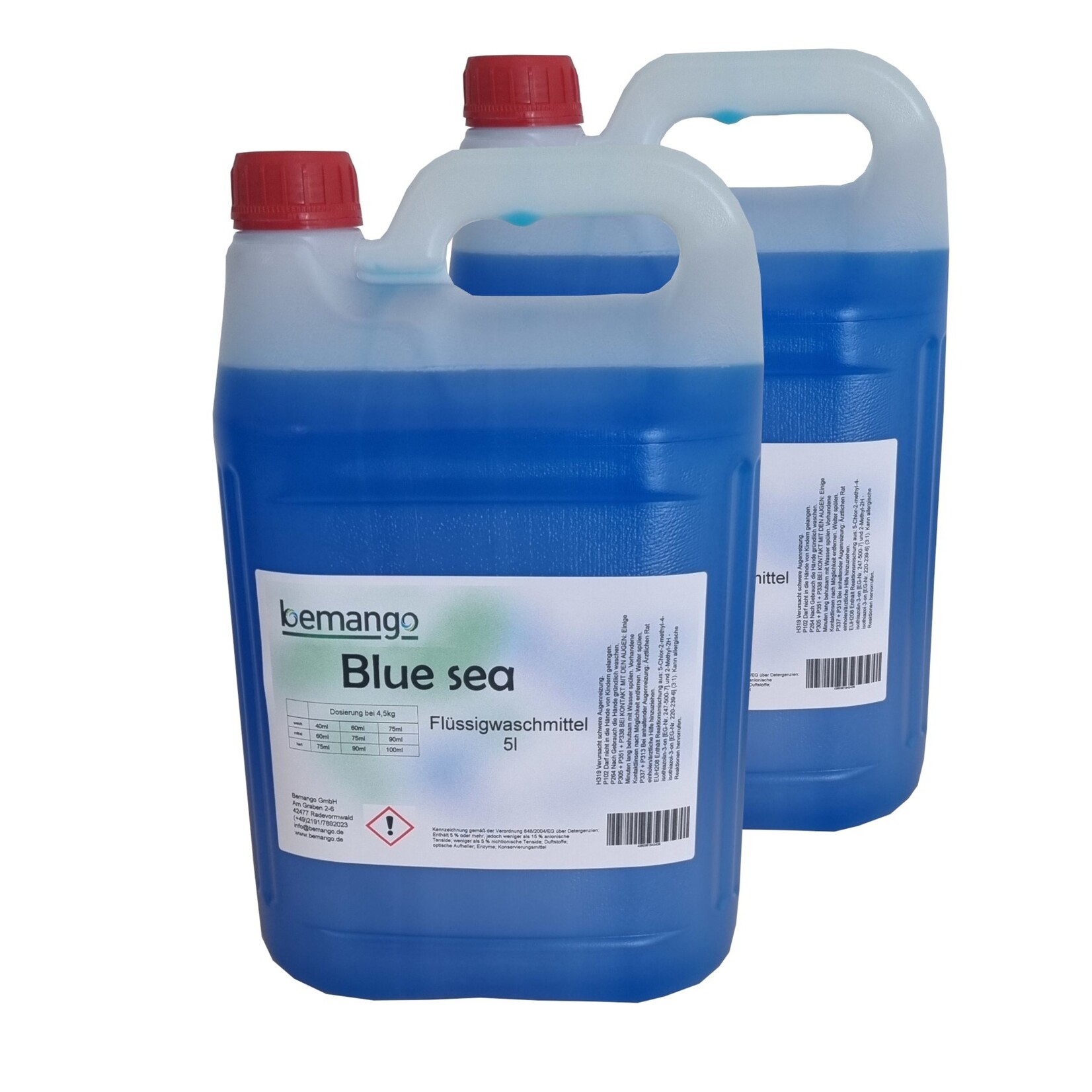 Bemango Flüssigwaschmittel Blue 2x5l