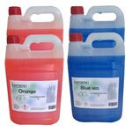 Bemango Flüssigwaschmittel 2x5l Orange und 2x5l Blue