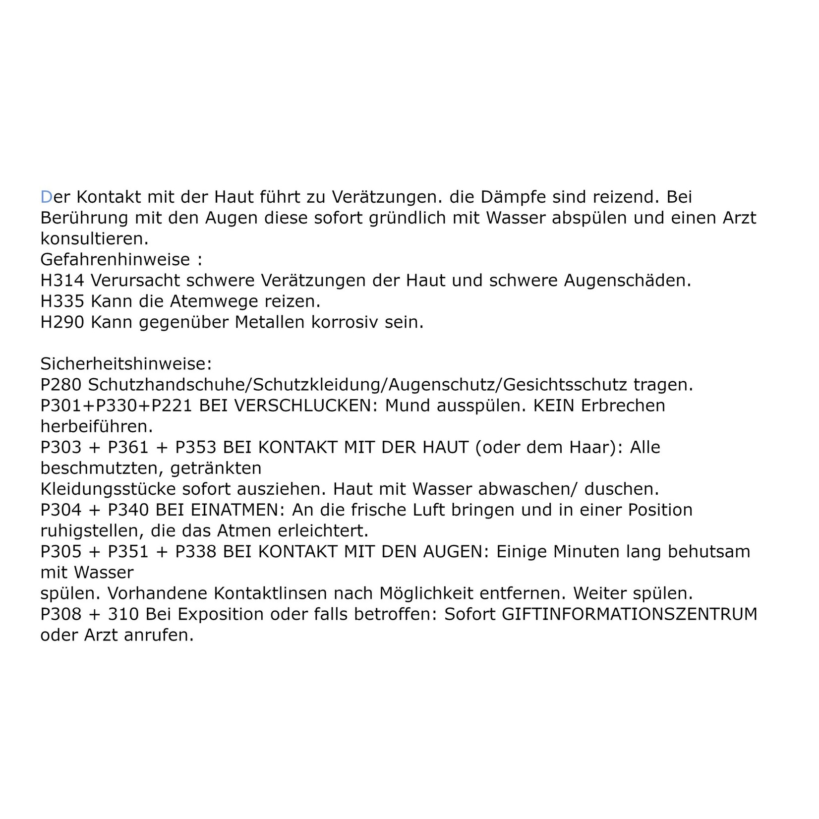 Bemango Salzsäure 31% technisch im 2x6kg-Kanister