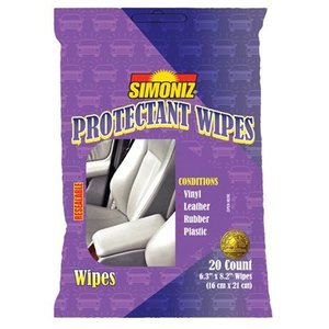 Simoniz Protectant Wipes (24 per doos, 20 per verpakking hersluitbaar)