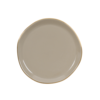 good morning plate , gray
