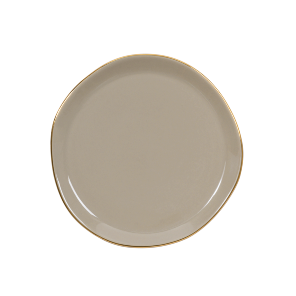 Urban Nature Culture good morning plate , gray