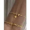 Armband met ovaal steentje