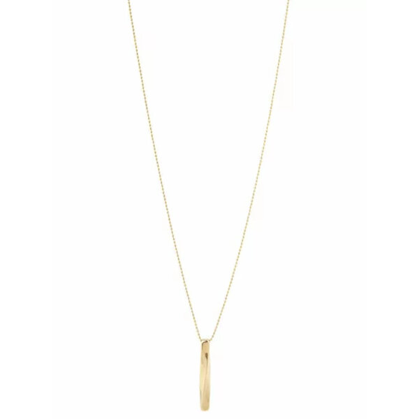 Ellen Beekmans Lange ketting met gedraaide hanger