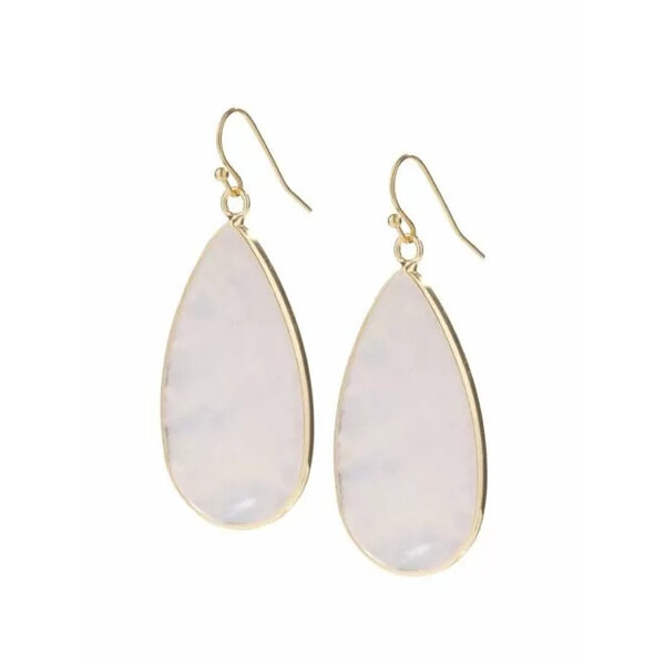 Ellen Beekmans Oorbellen met gemstone pegel