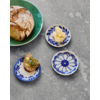 set van 3 bordjes, Diva, blauw