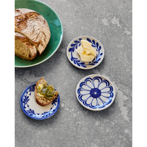 House Doctor set van 3 bordjes, Diva, blauw