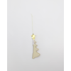 kerstboom hangers papier, set van 6