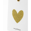 gift tag goud