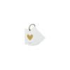 gift tag goud