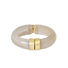 Bumper bangle off-white mêlée