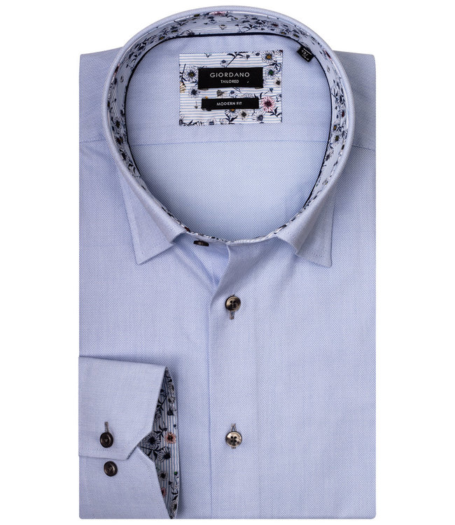 lichtblauw 1knoops button under