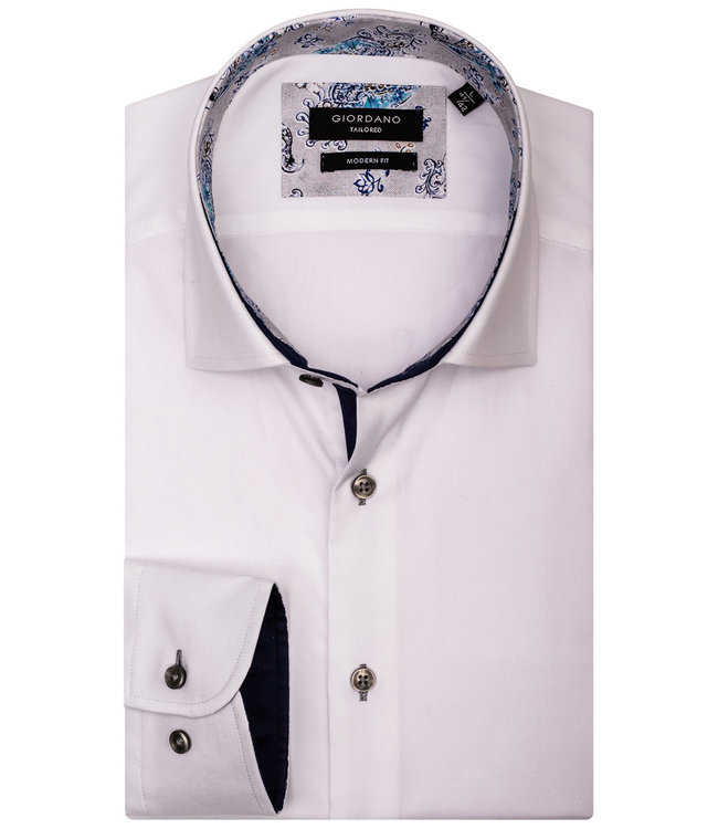 wit 1knoops wide spread