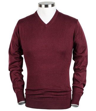 Baileys v-hals trui Pullover bordeaux rood V-Neck