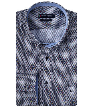 Giordano Regular Fit wit donkerblauw tutti colori grafische print