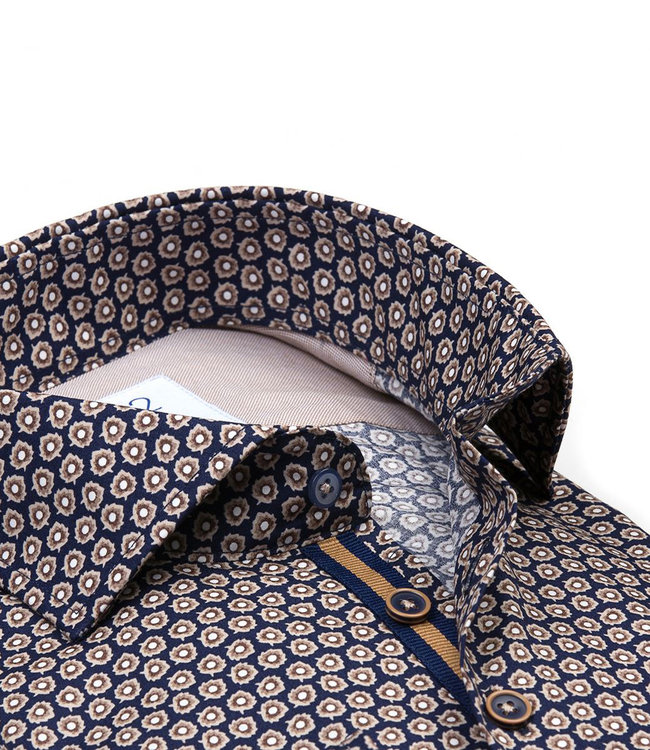 110.WSP.089 010 zwart bruin beige print wide spread