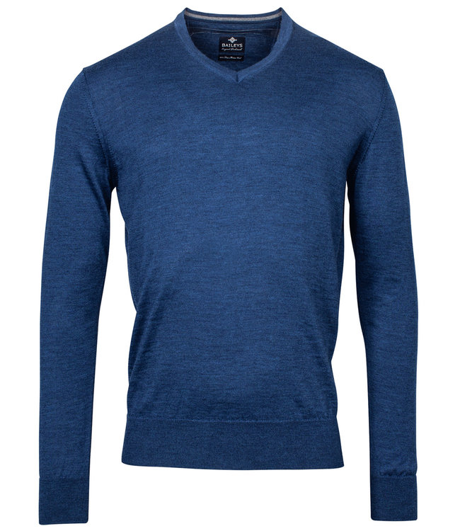 Baileys v-hals Pullover kobaltblauw V-Neck