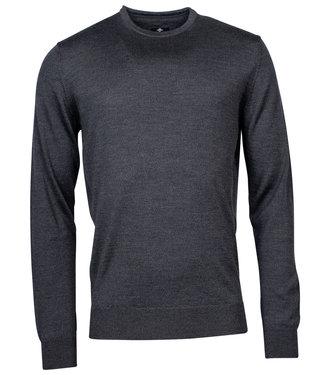 Baileys ronde hals trui Pullover antraciet grijs Crew Neck