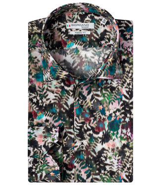 Giordano Tailored grafische tutti colori liberty blaadjes print