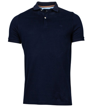 polo donkerblauw pima katoen
