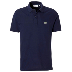 Lacoste poloshirt donkerblauw bij Shirtsupplier.nl