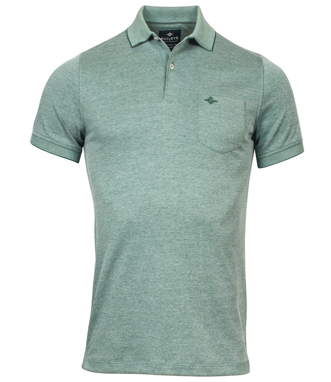 Baileys 115280 78 heren polo flessengroen borstzak