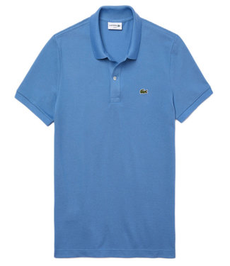 Lacoste slim fit blauw blue polo groen krokodil