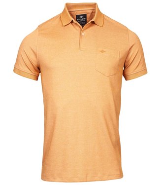 polo brique oranje borstzak