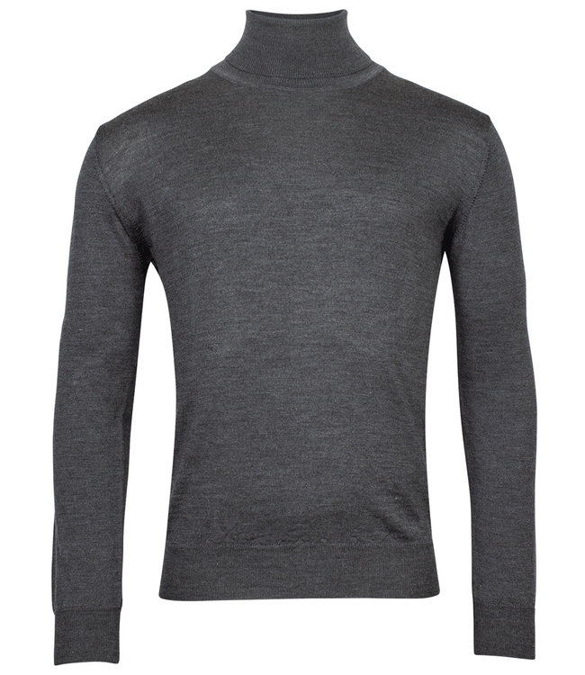 coltrui high neck pullover donker grijs