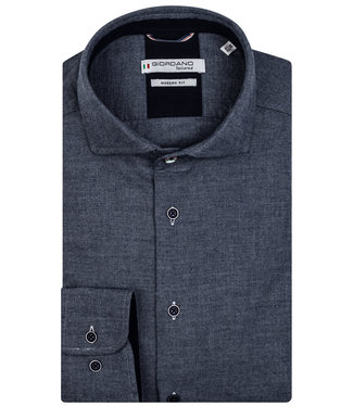 Giordano Tailored heren overhemd donkerblauw