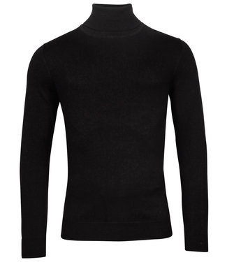 R.B. Boston coltrui high neck pullover zwart