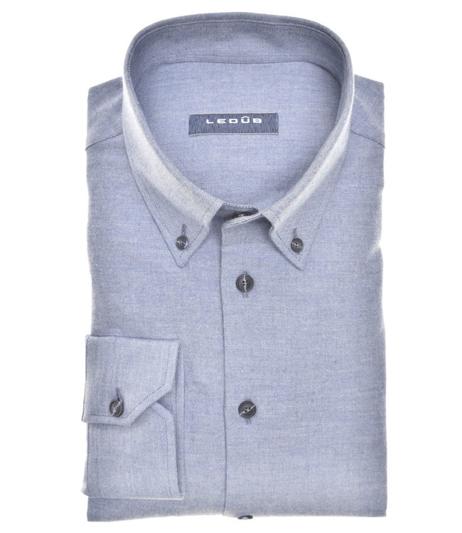 0140684 160-000-000 licht jeans blauw flanel button down