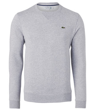 Lacoste lacoste sweater ronde hals lichtgrijs