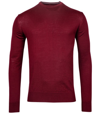 Baileys ronde hals trui pullover cherry rood