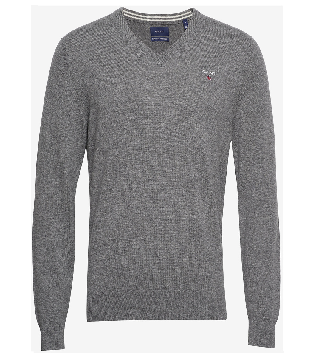 MCS Sweatshirt met ronde hals grijs melange heren MCS Sweatshirt met ronde hals grijs melange heren