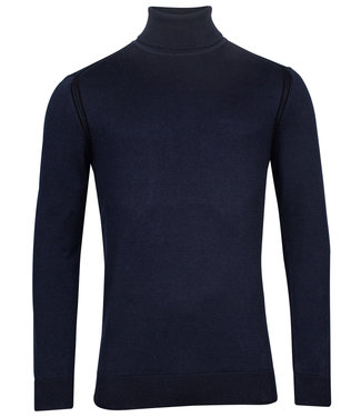 Baileys coltrui Pullover donkerblauw met donkerblauwe details