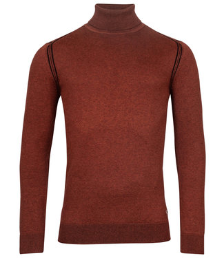 Baileys coltrui Pullover  brique met zwarte details