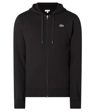 Lacoste lacoste heren sweat vest zwart capuchon