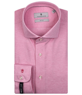 Thomas Maine roze jersey 1 knoops cut away