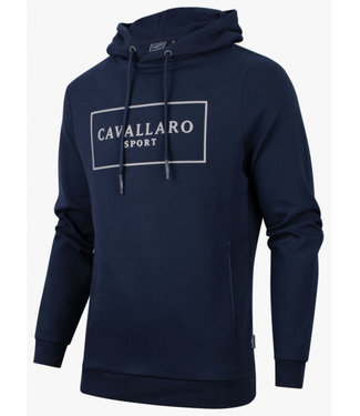 Cavallaro heren hoodie donkerblauw Cavallaro Sport