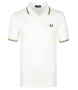 Fred Perry Twin Tipped polo wit