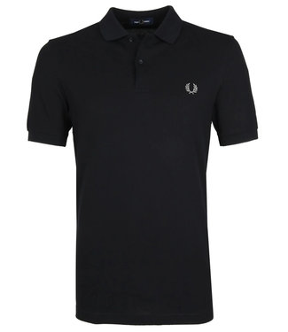 Fred Perry Fred Perry polo zwart Plain Shirt