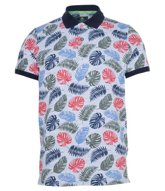 New Zealand Auckland Moananui  blaadjes print Polo Short Sleeve